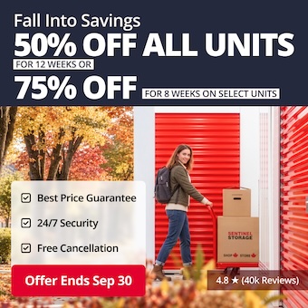 Sentinel Storage - Red Deer Discovery Canyon Promotion